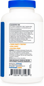 Non GMO and gluten free Nutricost caffeine and L theanine capsules