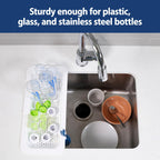 Non-slip rubber tabs on Dr. Brown's bottle caddy