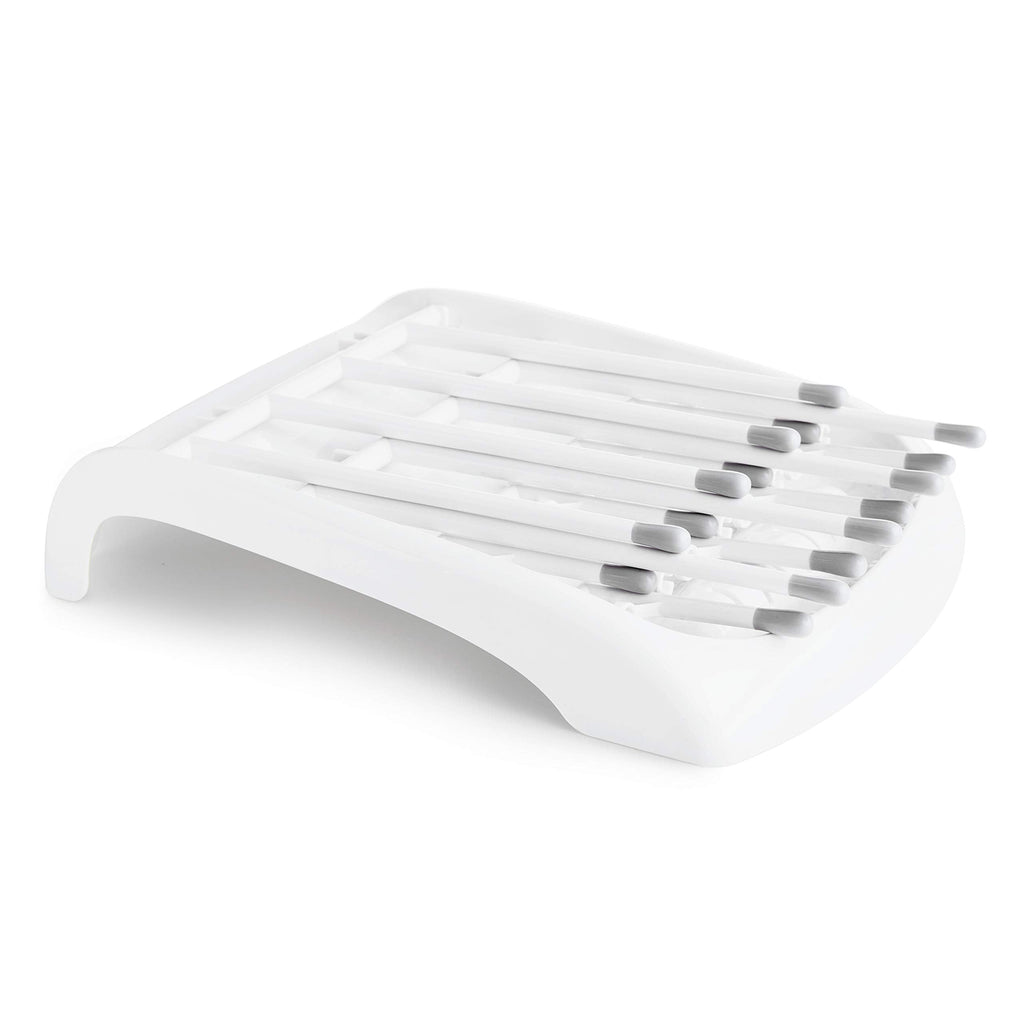Munchkin baby bottle drying rack folded flat for storage