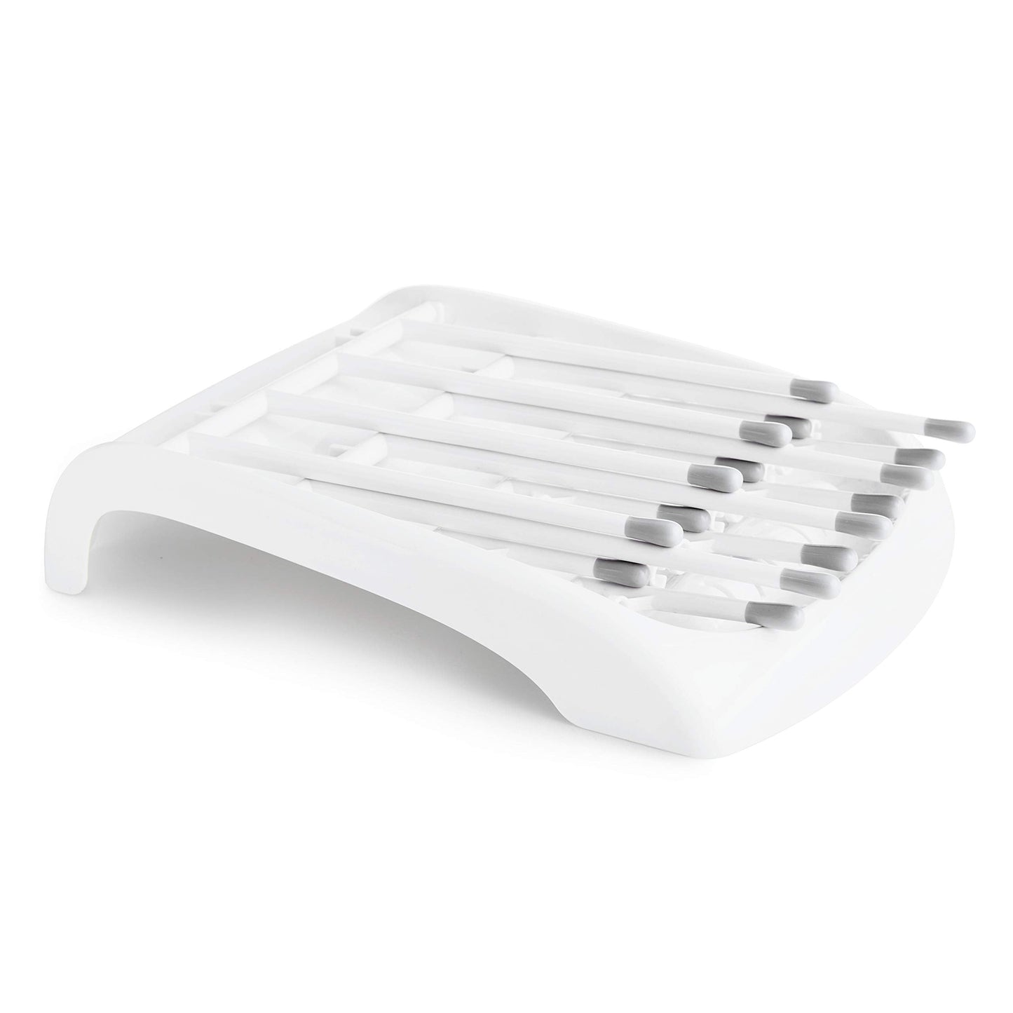Munchkin baby bottle drying rack folded flat for storage