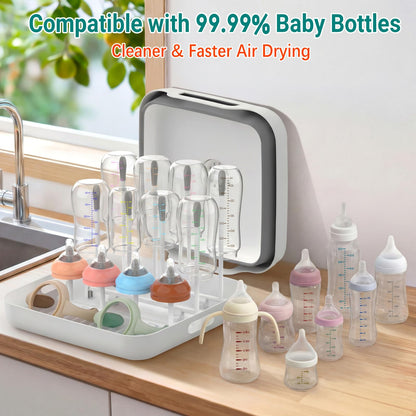 Side view of Yecuip foldable basin with ergonomic handles