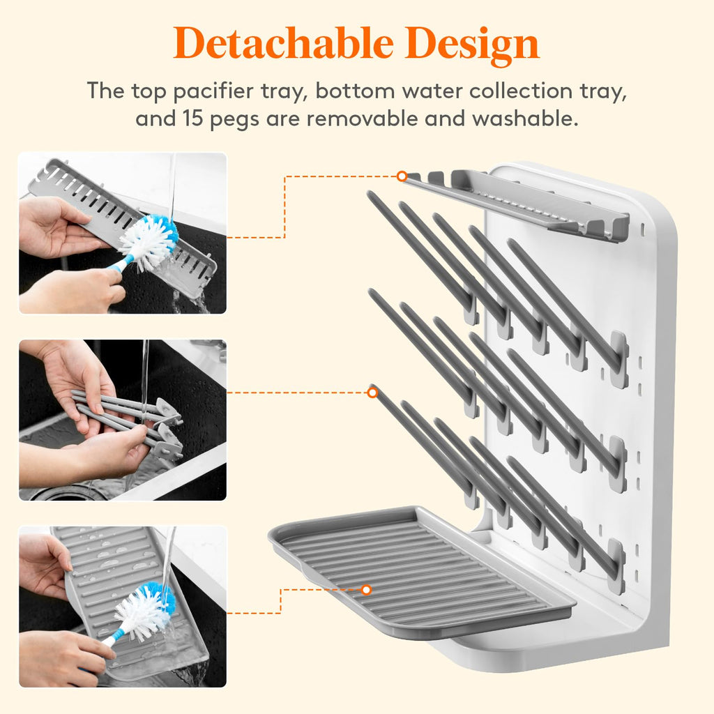 Lifewit space saving bottle rack on kitchen countertop