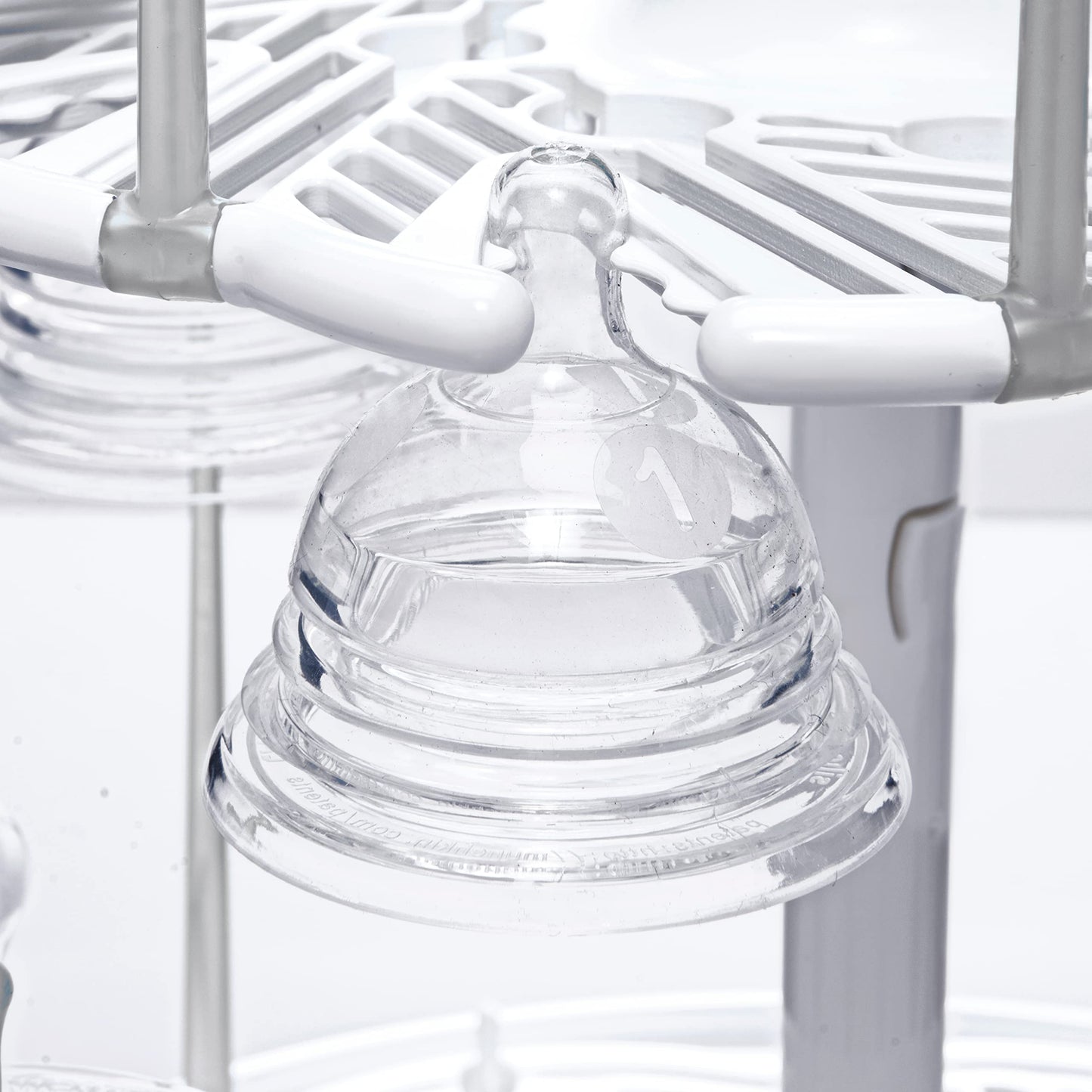 Munchkin bottle rack removable drip tray detail