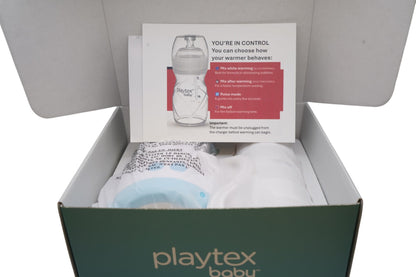 Playtex Baby Vortex portable warmer with bottle adapter