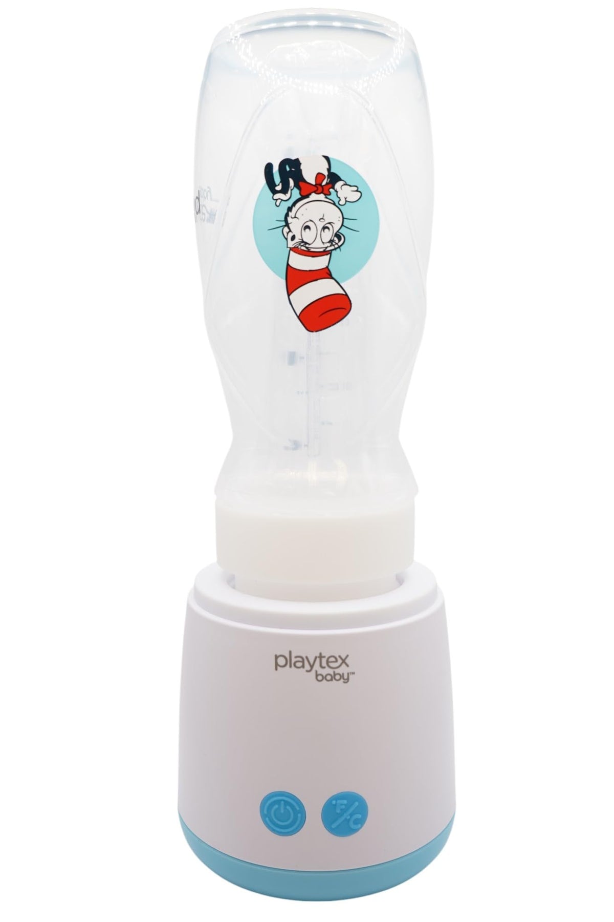 Portable bottle warmer charging setup for travel