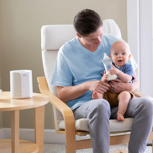 Chicco digital baby bottle warmer touchscreen display