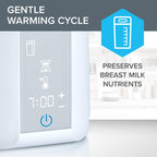 Chicco bottle warmer with milk bag accessory