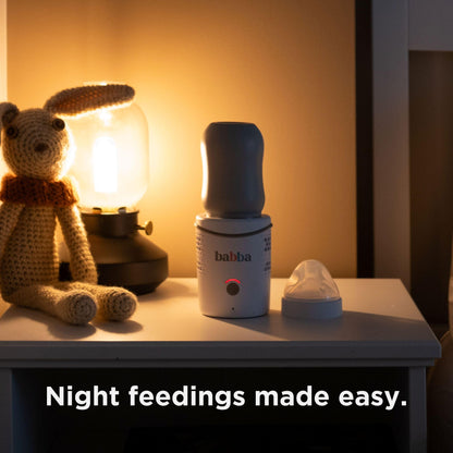 Babba Care feeding system components in travel case