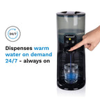 Baby Brezza Instant Warmer Advanced with LED nightlight glowing