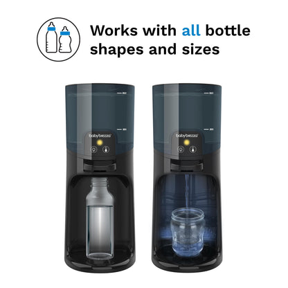 Modern black design of Baby Brezza Instant Warmer Advanced unit
