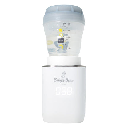 Leak-proof rubber seal detail on Baby's Brew bottle adapter
