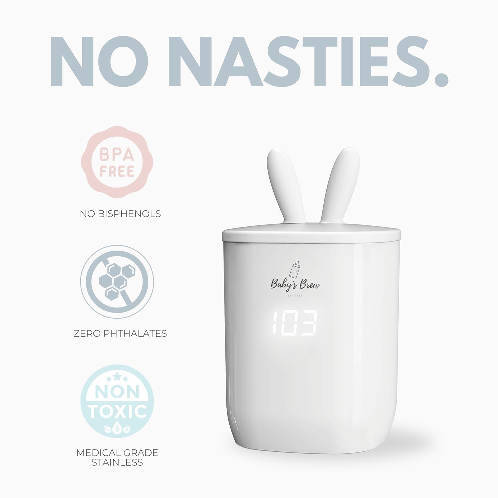 Baby's Brew adapter compatible with MAM and Lansinoh bottles