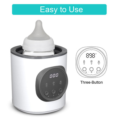 Digital control panel of Vaundra baby bottle warmer