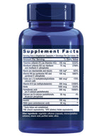 Life Extension BioActive B-Complex nutritional facts label showing active ingredients and coenzyme forms