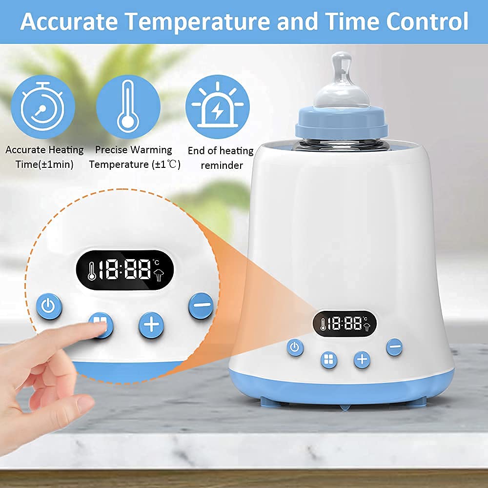 Digital LCD display screen of Kisdream bottle warmer