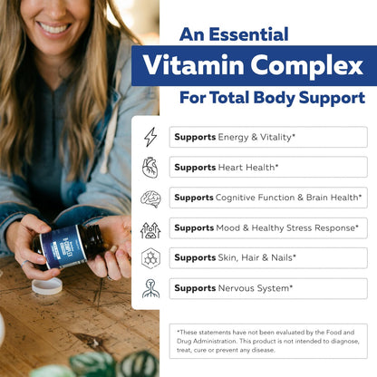 Triquetra Health Max Strength BioActive B Complex dietary supplement container
