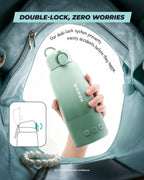 USB-C charging cable connected to Pongnas bottle warmer