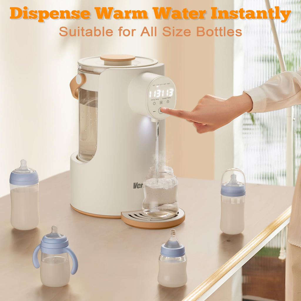 Detachable 2 liter glass tank for Veroline warmer