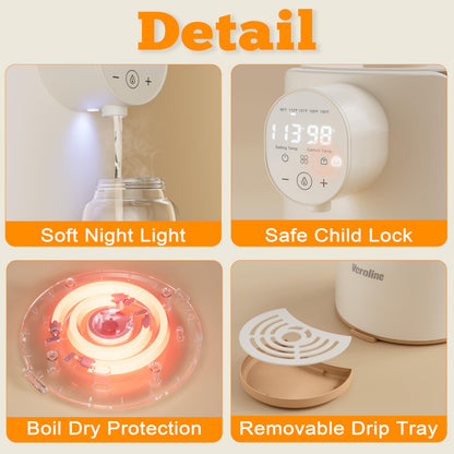Veroline instant water warmer in modern kitchen setting