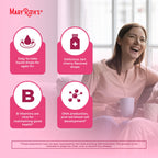 MaryRuth Organics tart cherry flavor B complex dietary supplement nutritional facts