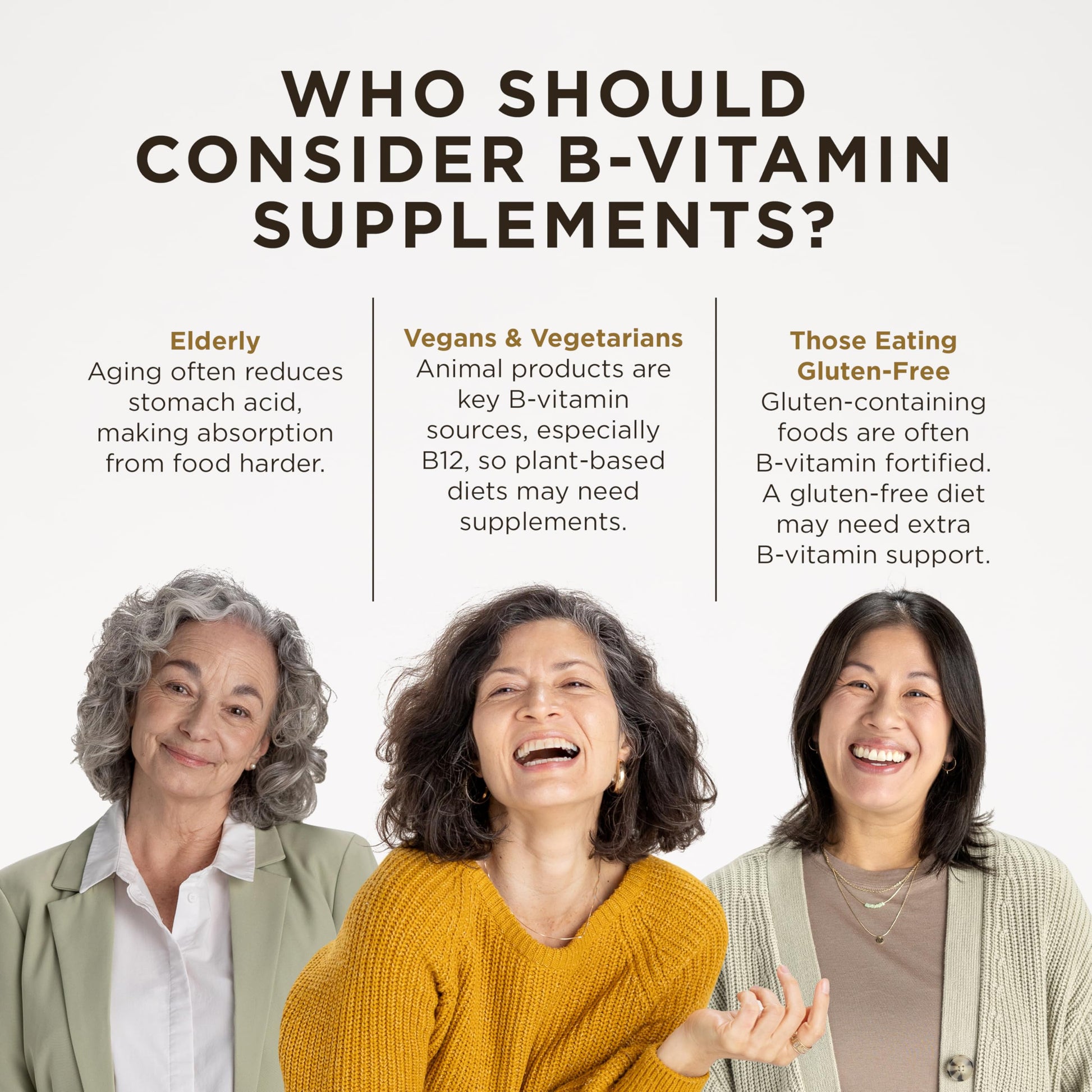 Solgar Vitamin B 100 veggie capsules vegan gluten free health supplement.