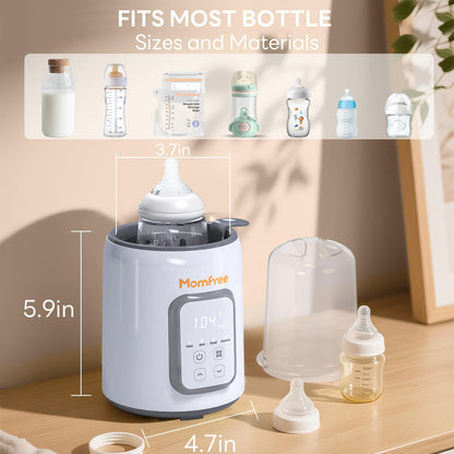 Momfree bottle warmer digital display and control panel