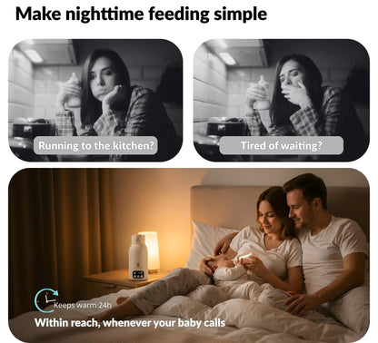 Core Babyze 17 fluid ounce milk warmer for travel