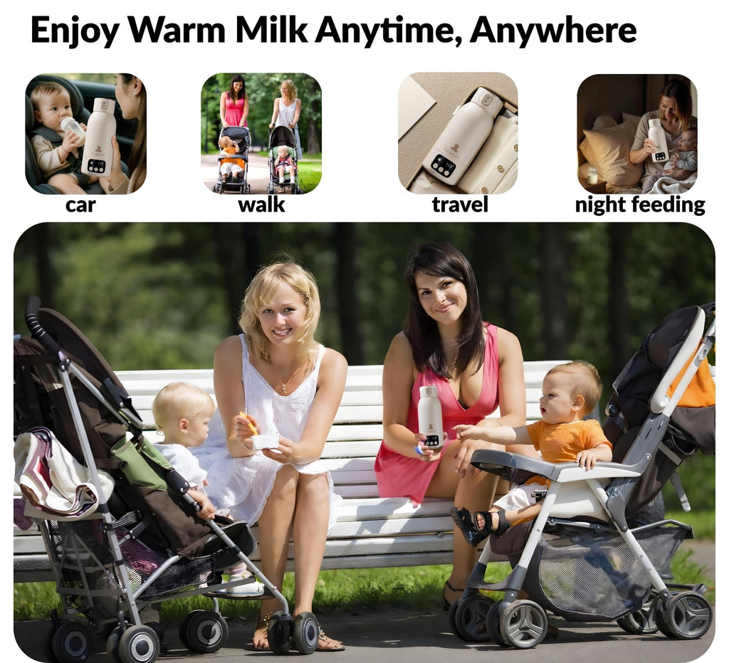 Core Babyze rechargeable battery bottle warmer packaging