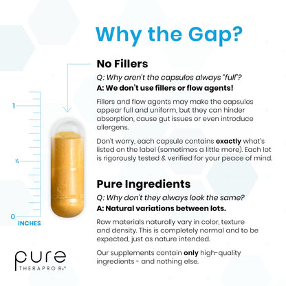 Pure Therapro Rx practitioner grade B complex capsules for energy and detoxification