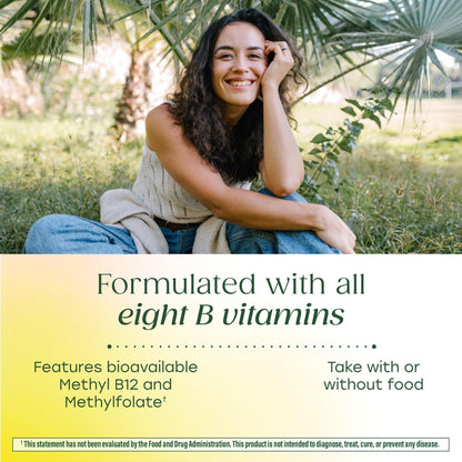 Authentic MegaFood whole food B vitamin complex supplement for nervous system support