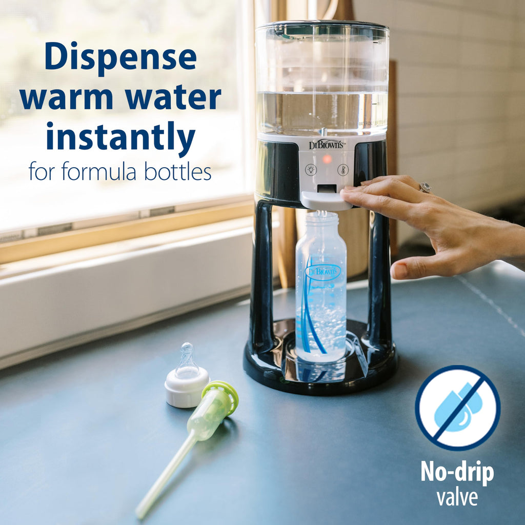 Dr. Brown's Insta-Prep warm water dispenser glass tank details