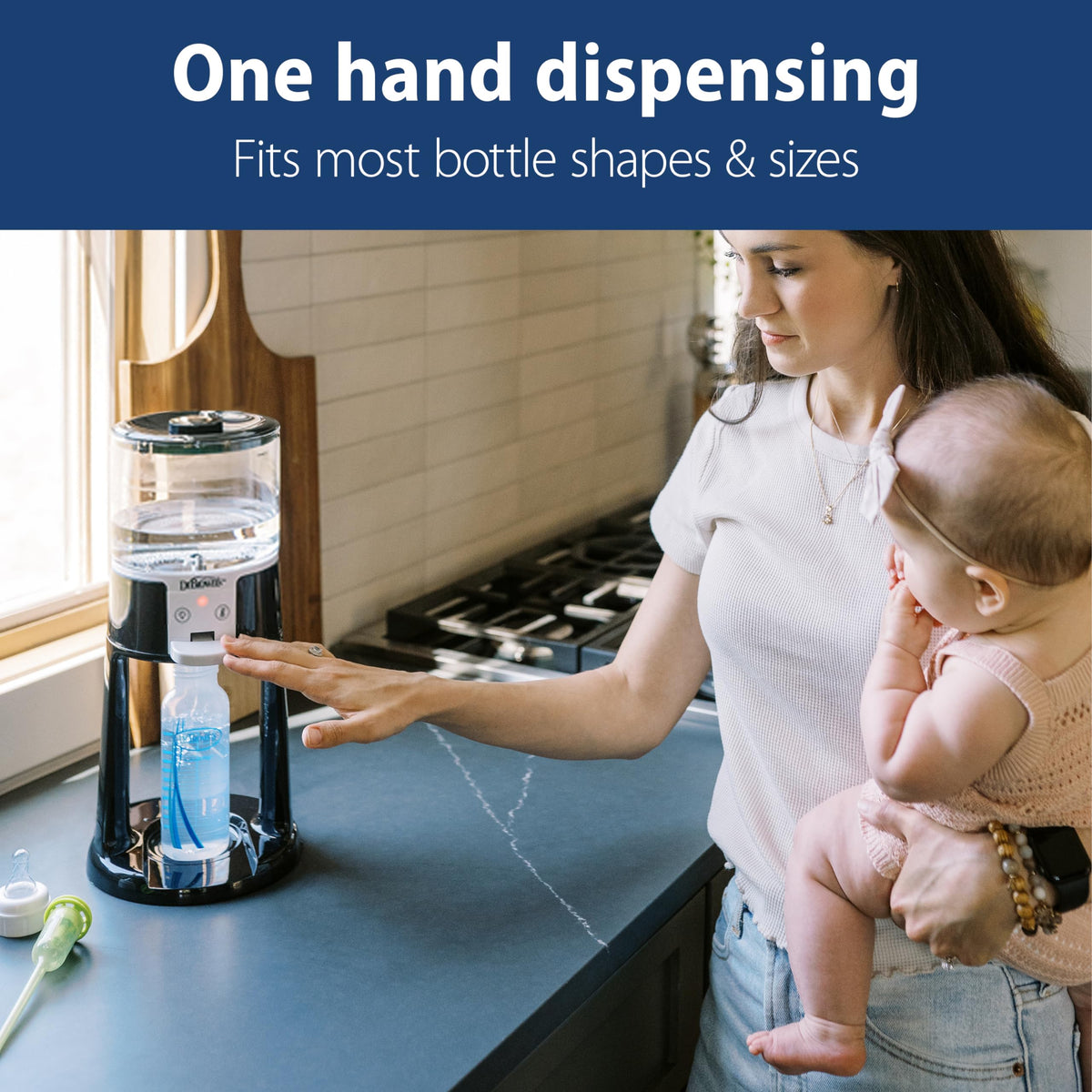 Dr. Brown's baby formula dispenser nightlight feature