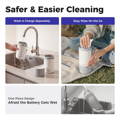 Detachable dishwasher safe base of Wondborn bottle warmer
