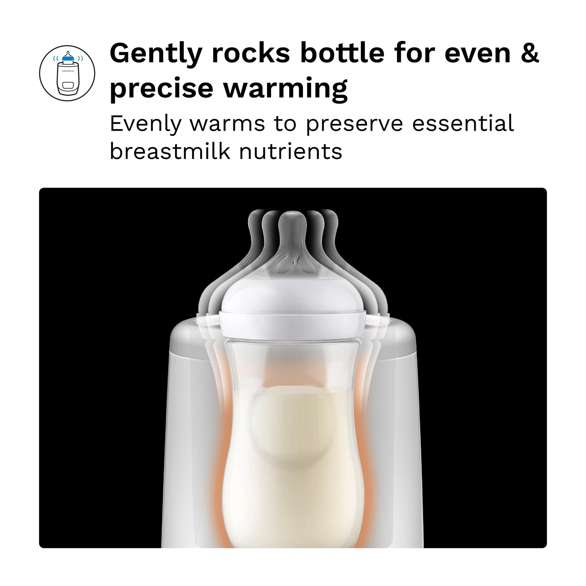 Baby Brezza AirSwirl interior warming chamber