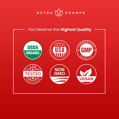 NutraChamps Vitamin B Complex Kids drops lifestyle display showcasing easy mixing with healthy juices.