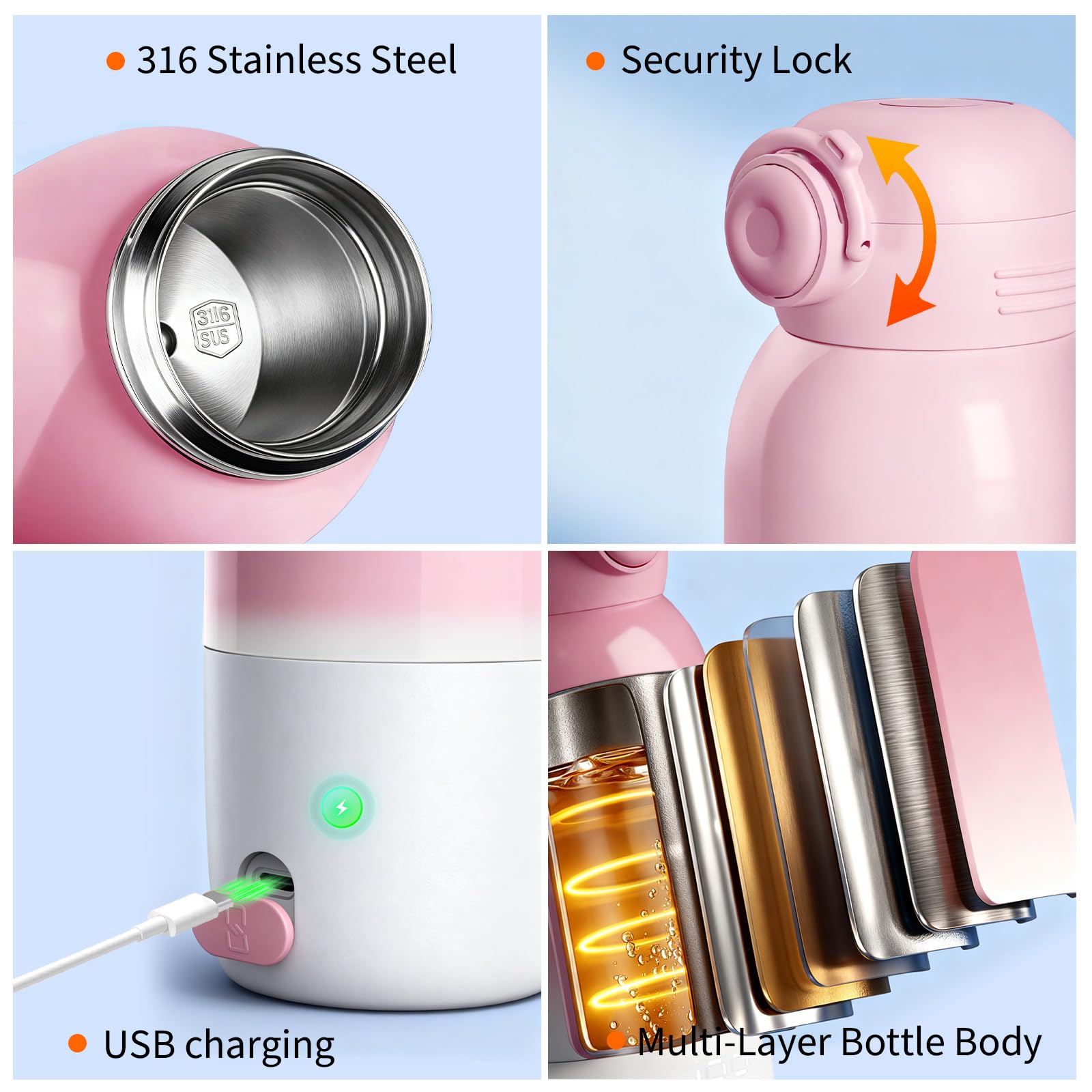 Umakep portable warmer inside a diaper bag