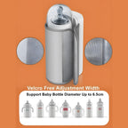 Side profile of Krisha portable milk warmer for travel