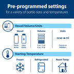 Dr. Brown's bottle warmer heating a baby food jar