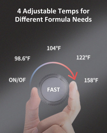 Side profile of Heyvalue instant water warmer device