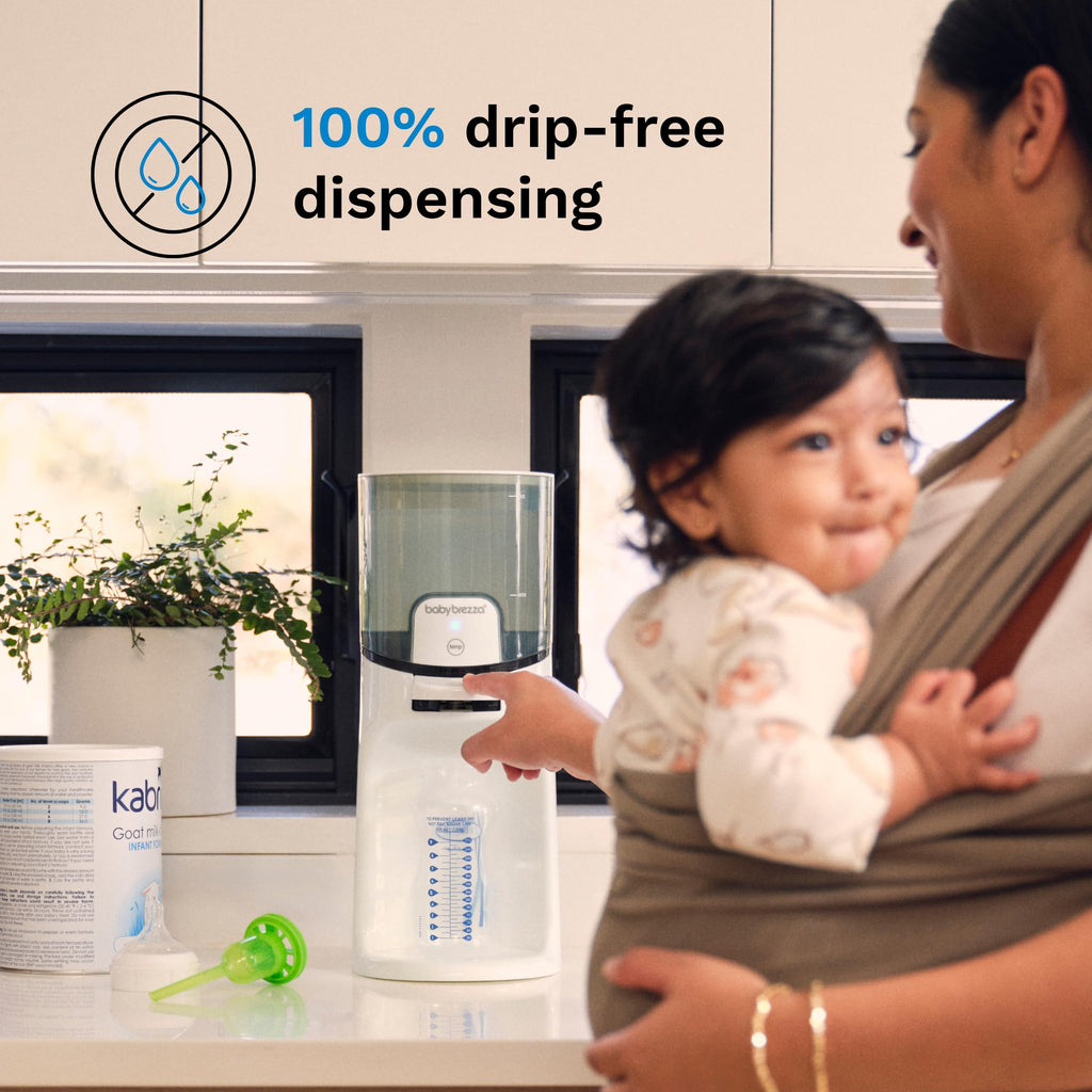 Side profile of Baby Brezza 50 fluid ounce water tank