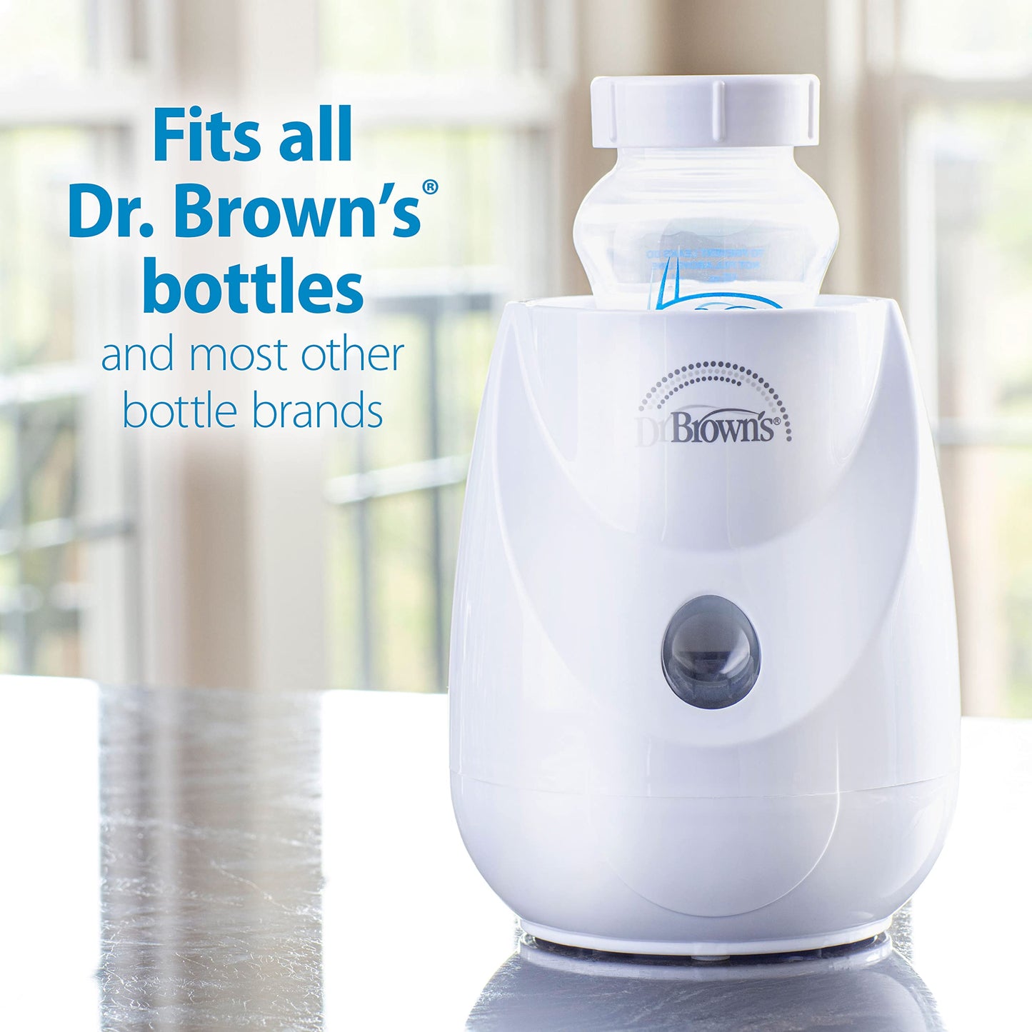 Compact Dr. Brown's sterilizer unit for small parts