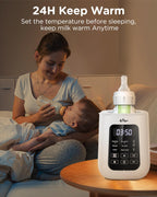 Digital control panel on Bear bottle heater