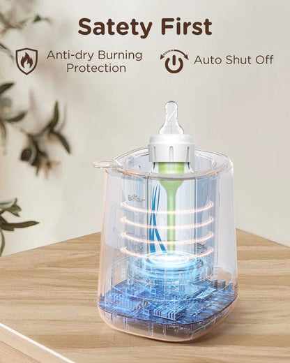 Bear baby bottle warmer used for breastmilk bag