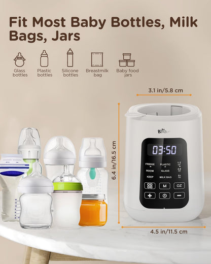 Bear baby bottle warmer automatic shut off feature