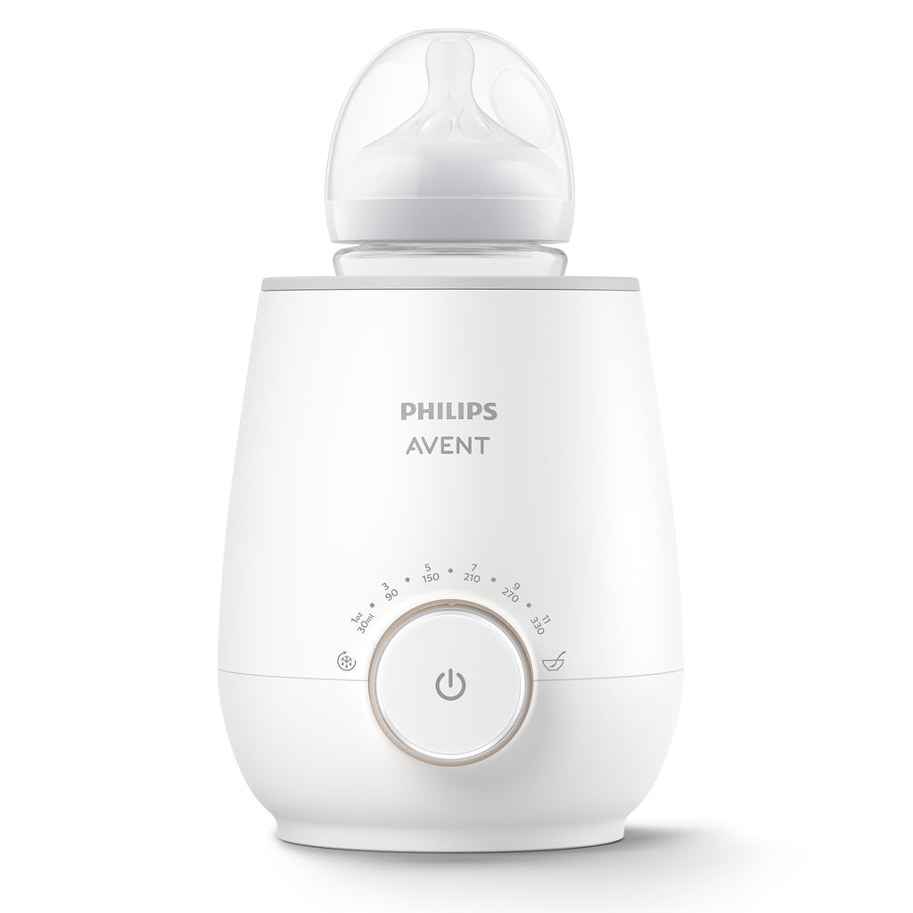 Close up of the Philips Avent temperature control interface