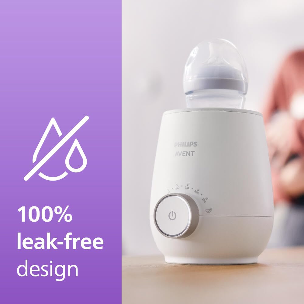 Philips Avent Premium Fast Bottle Warmer in white packaging