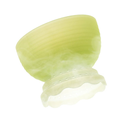 Collapsible silicone bowl for baby food preparation