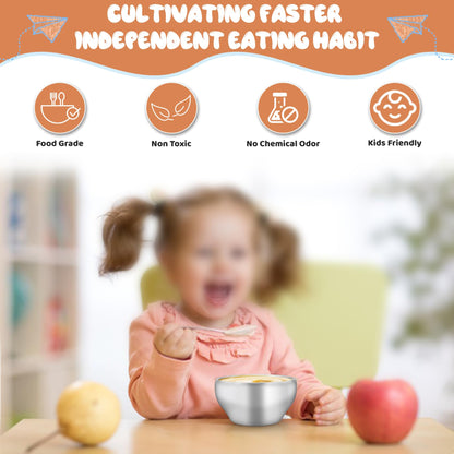 Close up of smooth rounded edge on TeamFar toddler bowl