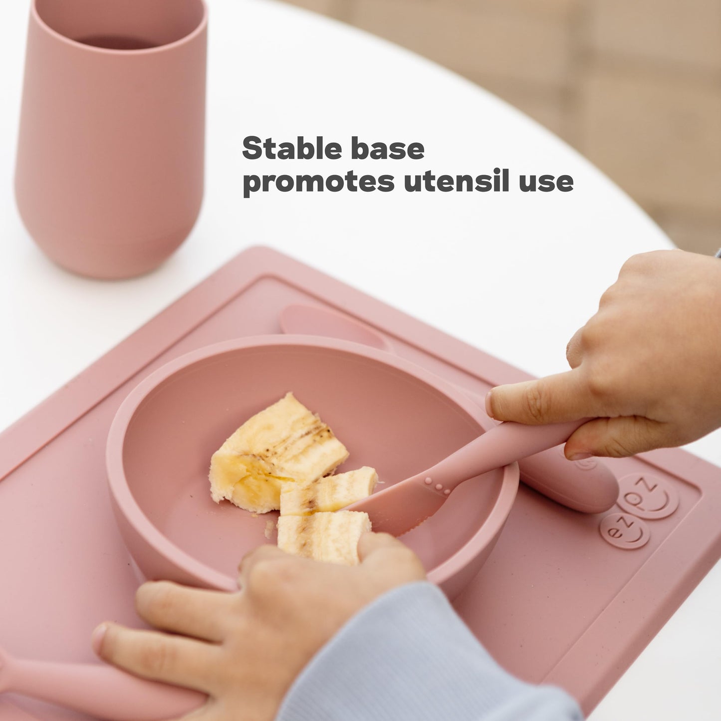 Ezpz Happy Bowl safe for dishwasher cleaning