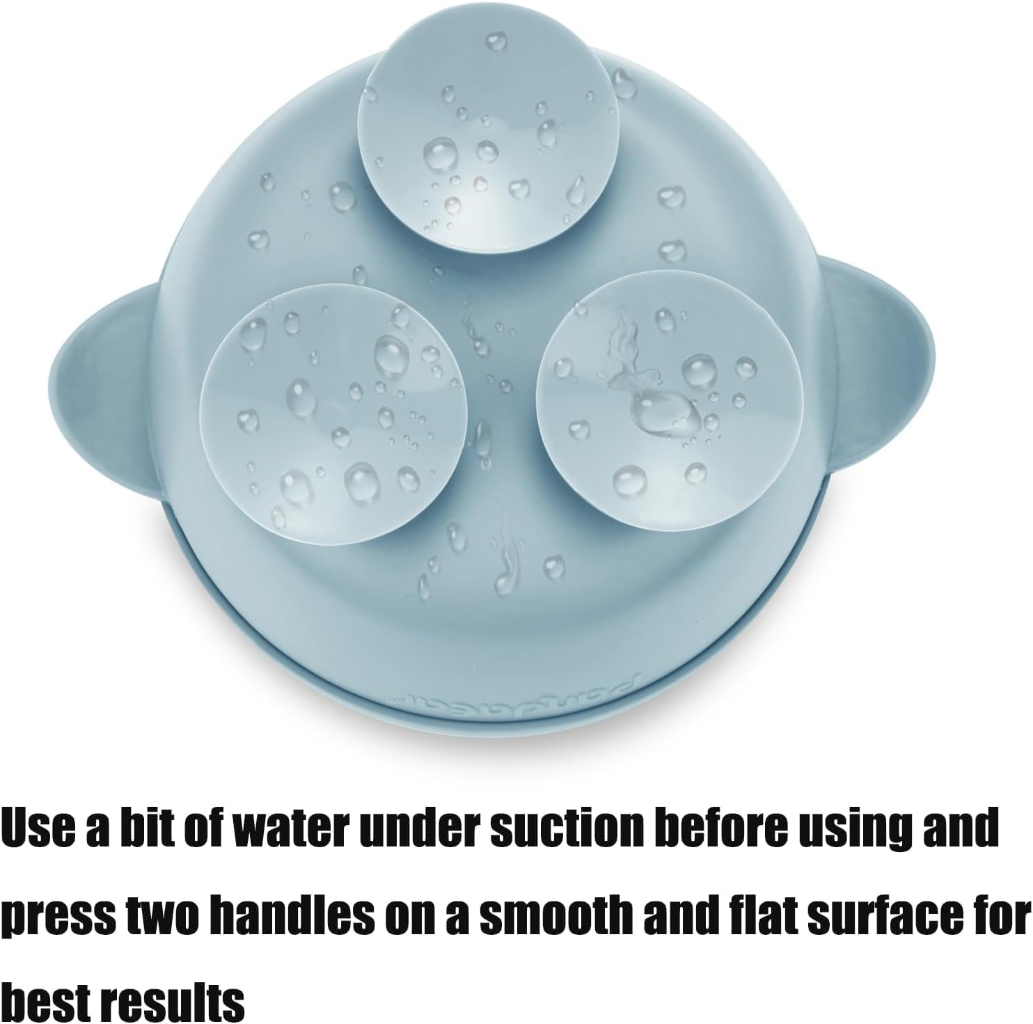 Side profile of PandaEar bowl with silicone sleeve